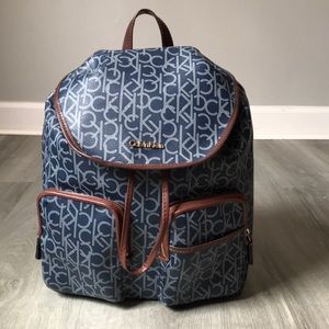 Blue Calvin Klein Backpack